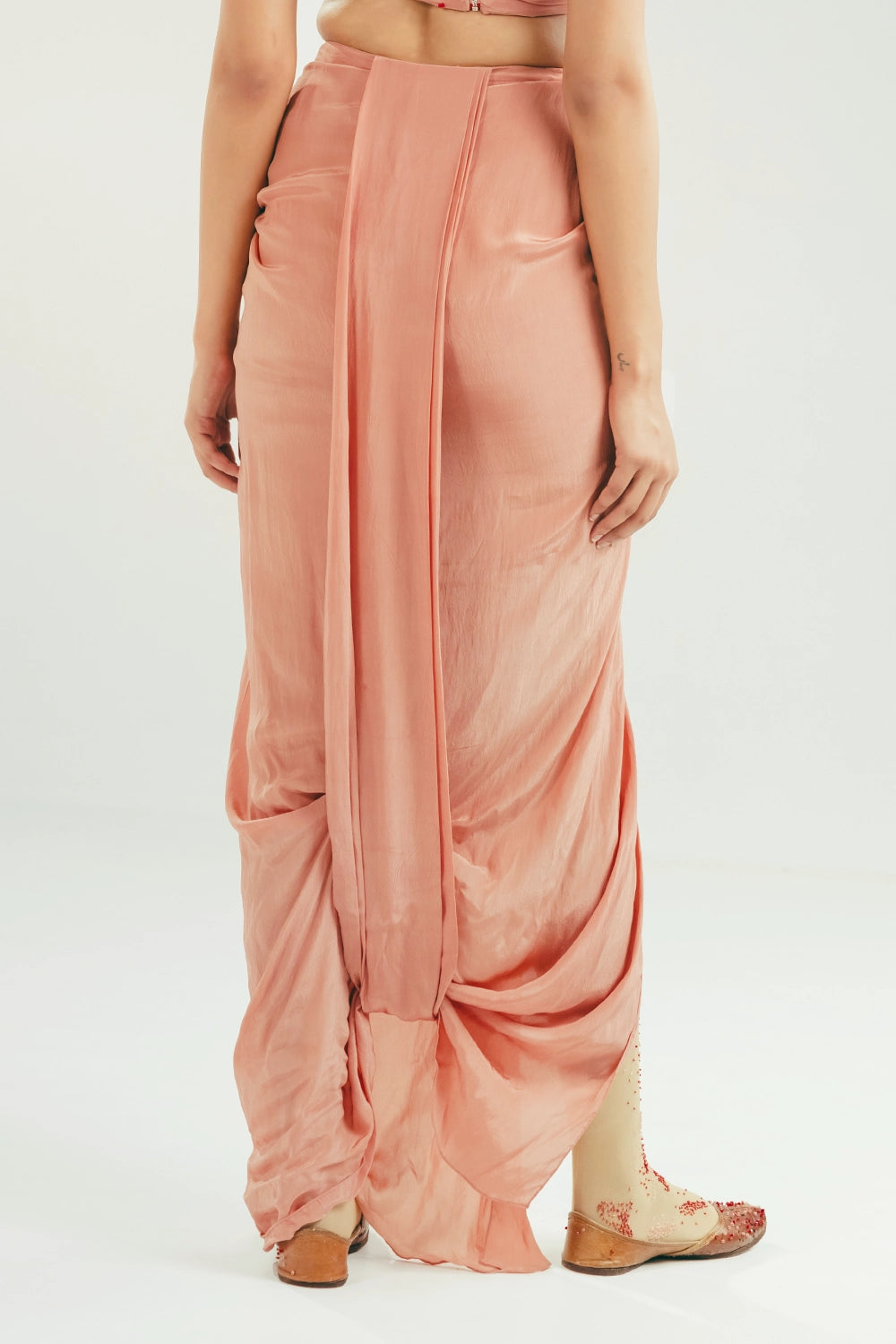 The Draped Dhoti Skirt