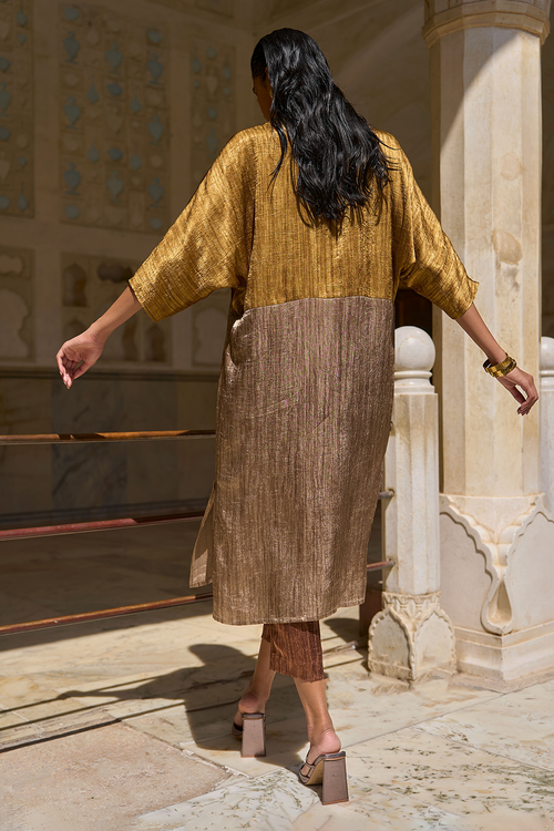 LamÃƒÂ© Blocked Tunic and Pant Set