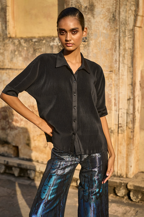 Pleated Shirt