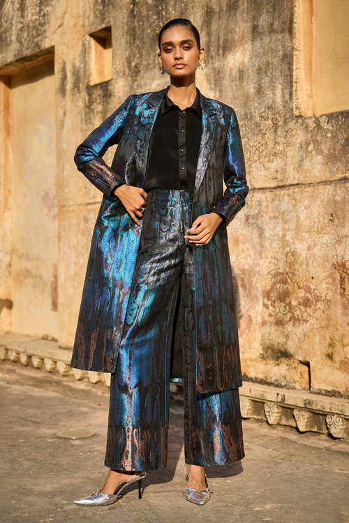 Brocade Jacket and Pant Set