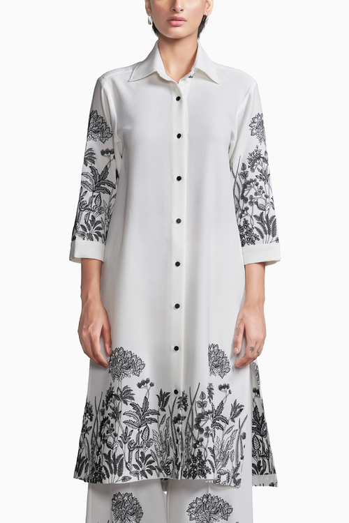Outine Embroidered Co-ord Set