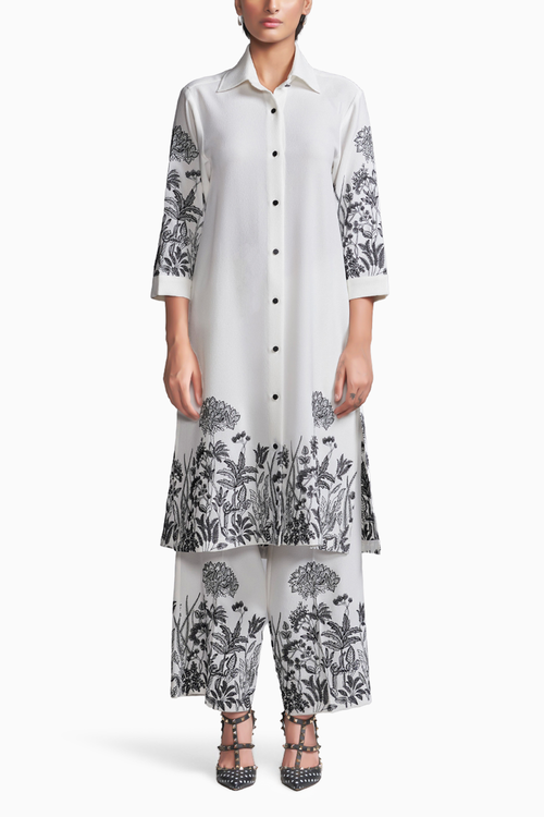 Outine Embroidered Co-ord Set