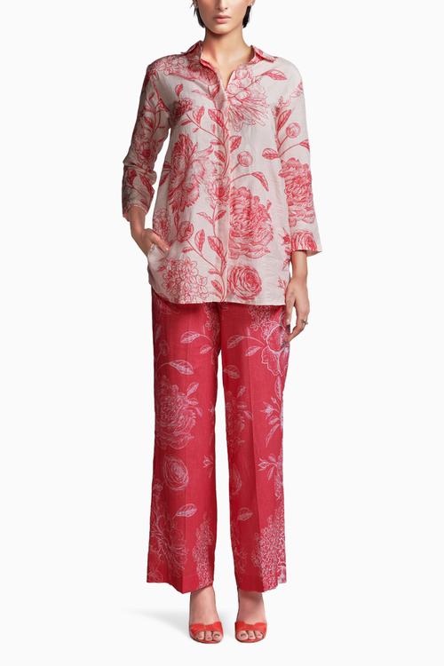 Floral Blocked Co-ord Set