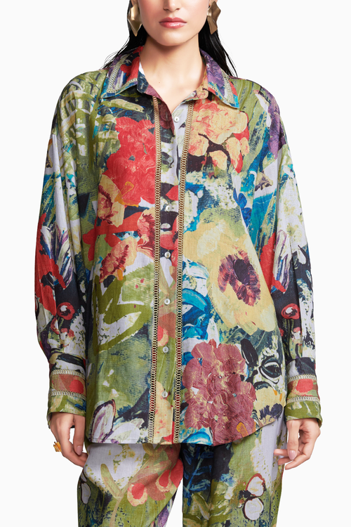 Linen Printed Shirt