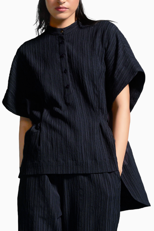 Textured Structured Shirt