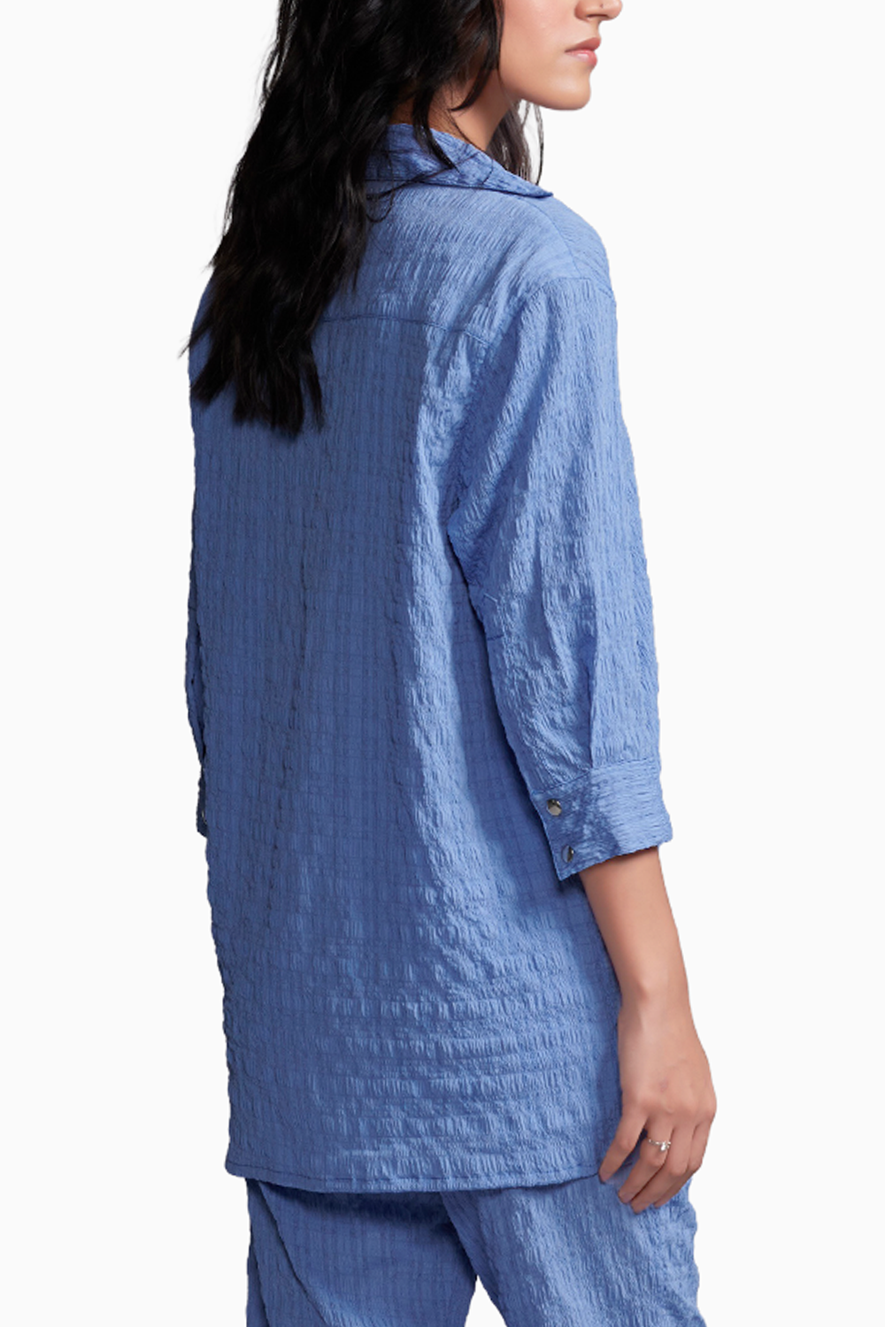 Crinkle Textured Shirt