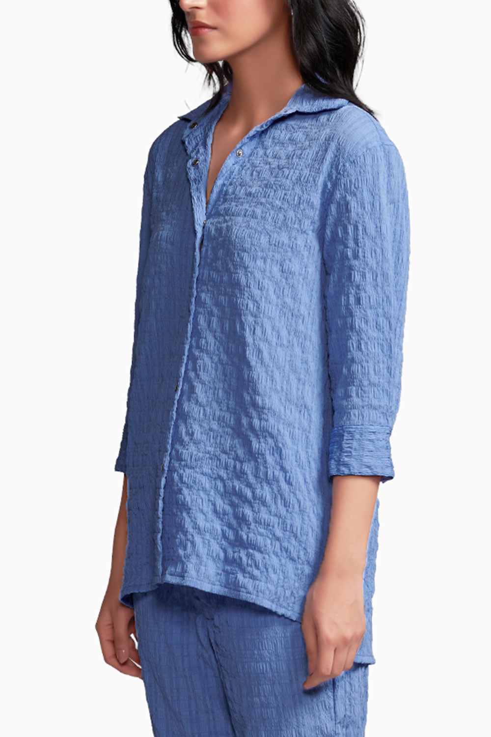 Crinkle Textured Shirt