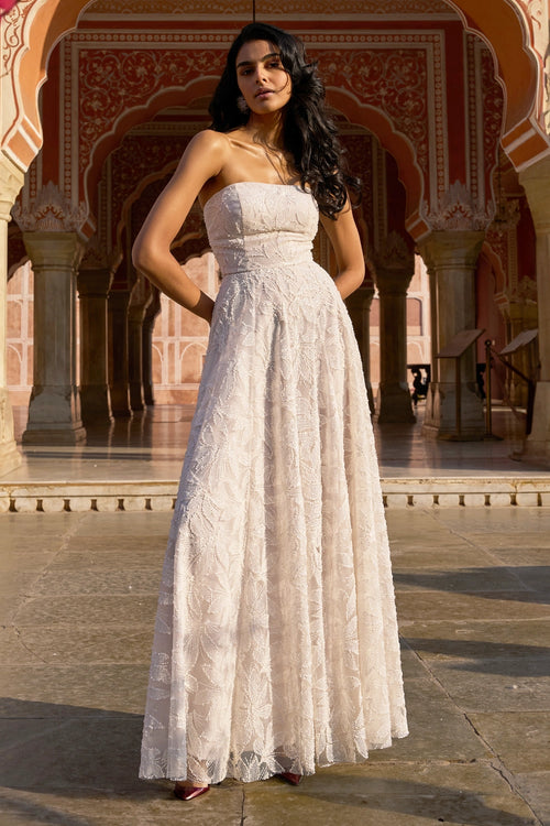 Pearl and Bead Gown