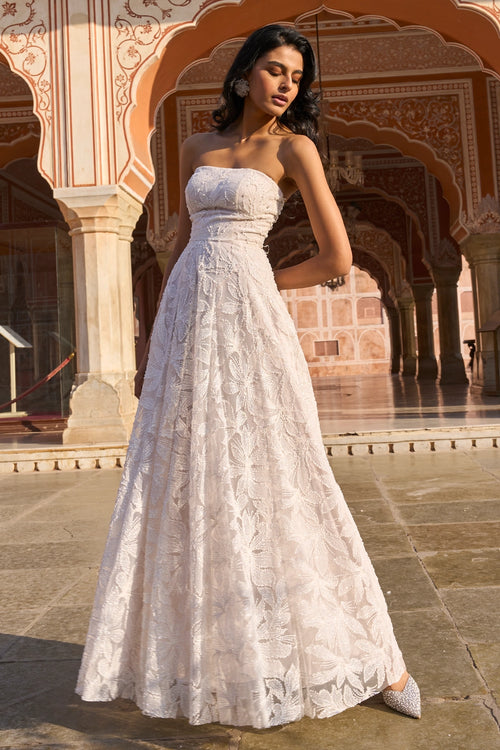 Pearl and Bead Gown