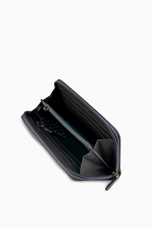 Steel Grey Large Wallet