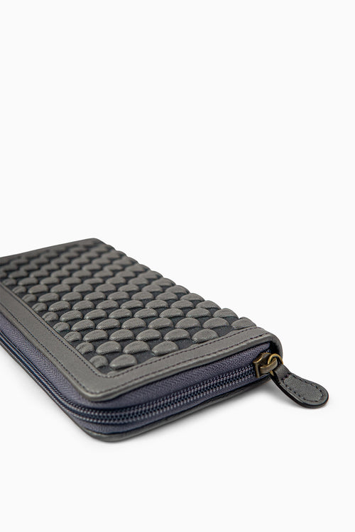 Steel Grey Large Wallet