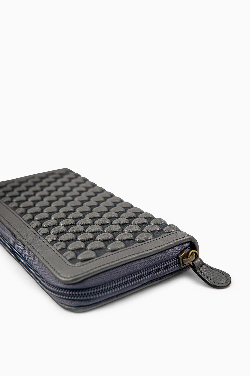 Steel Grey Large Wallet