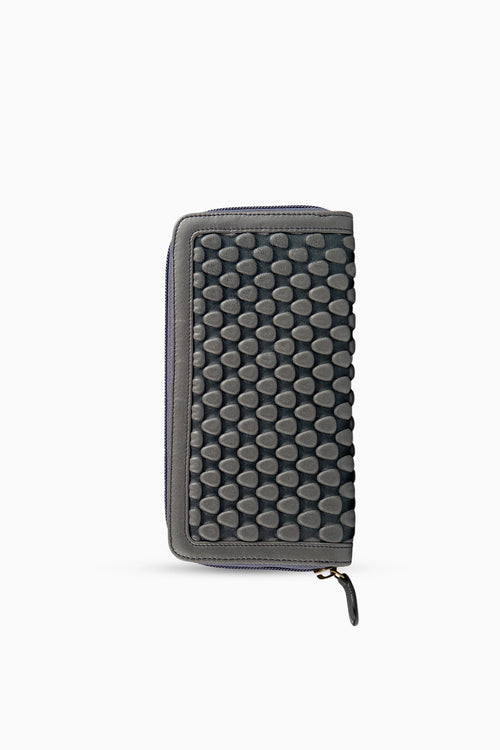 Steel Grey Large Wallet