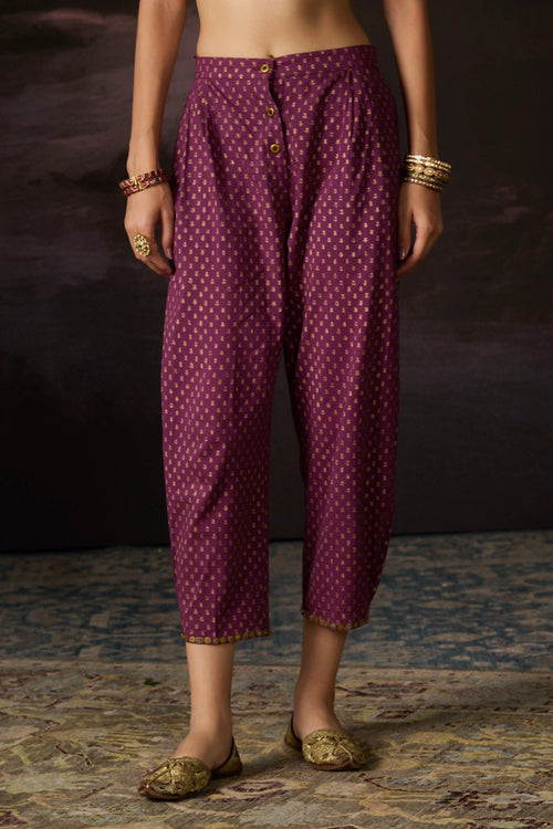 Wania Jamun Purple Pant