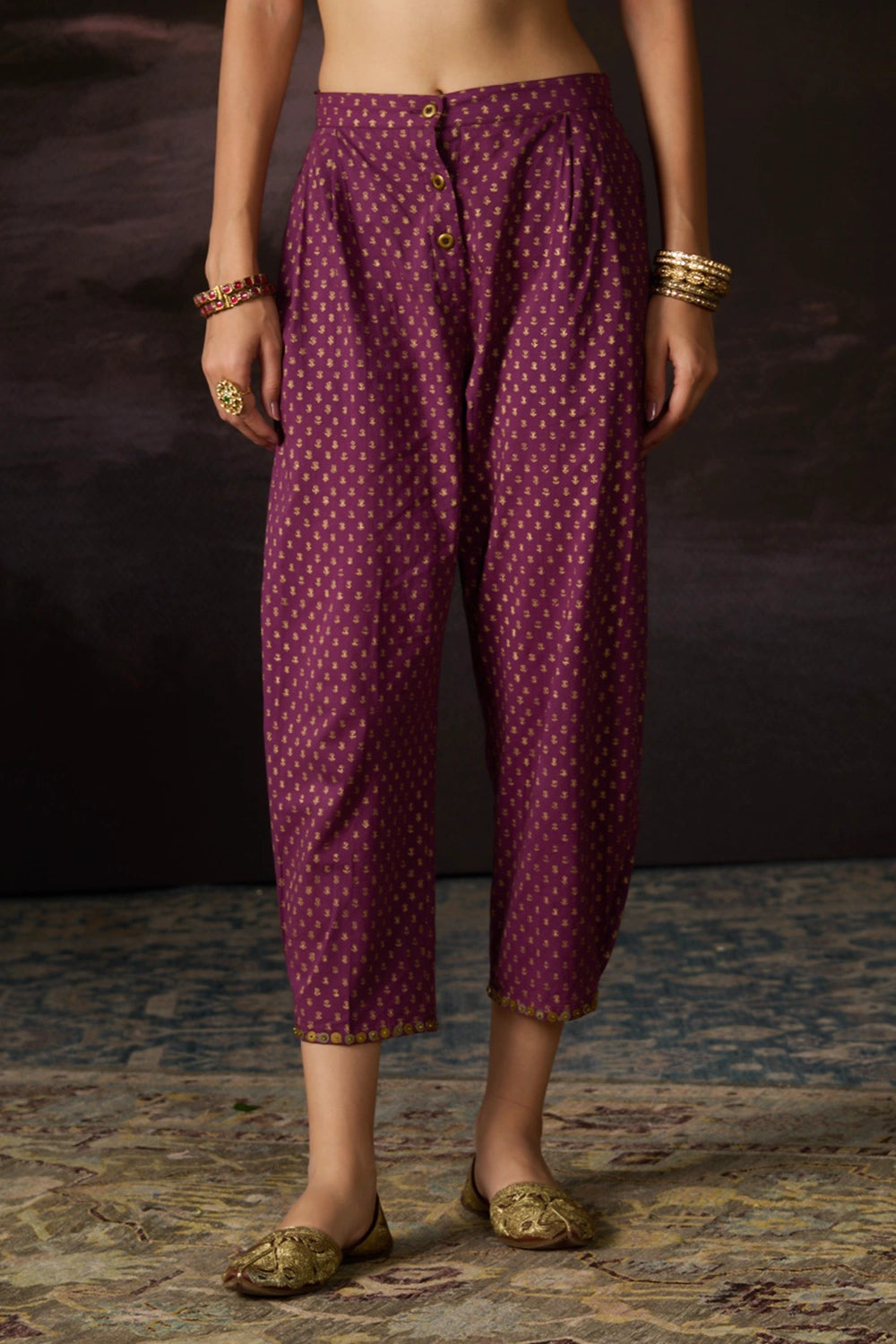 Wania Jamun Purple Pant