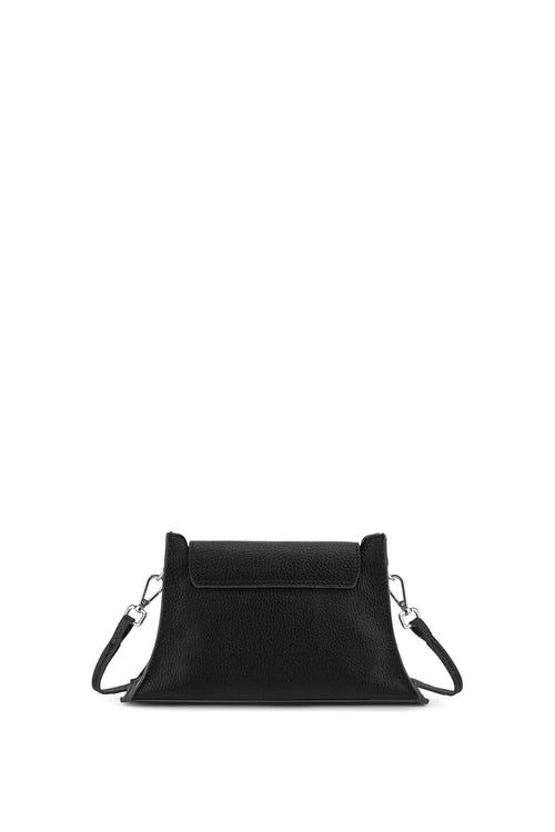 Winnie Pebble Black Mini Crossbody Bag