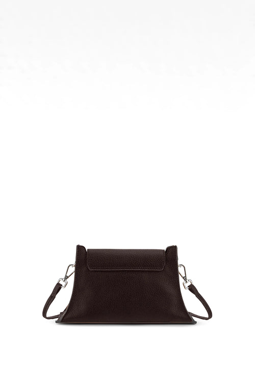 Winnie Pebble Cacao Mini Crossbody Bag