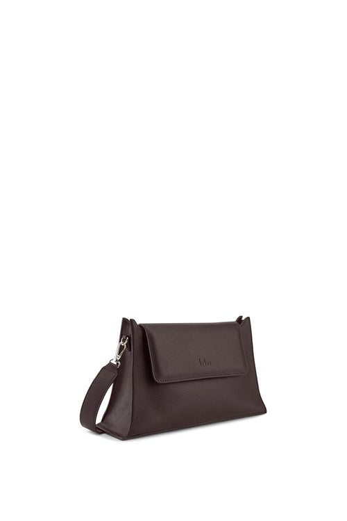 Winnie Pebble Cacao Shoulder Bag
