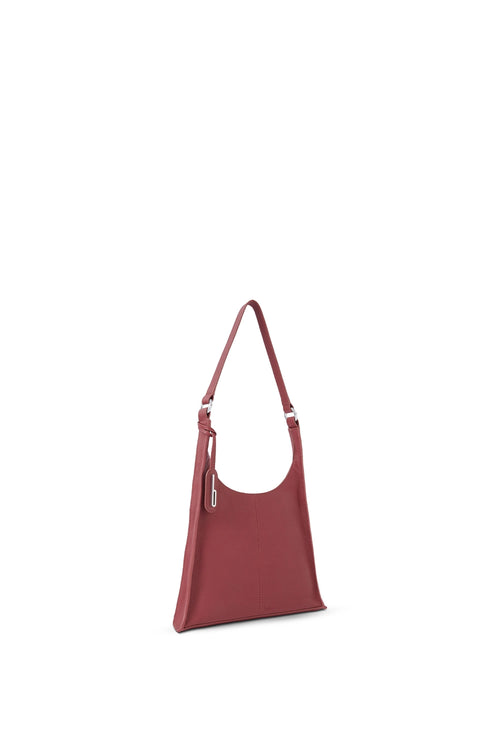 Winnie Pebble Cherry Soft Shoulder Bag