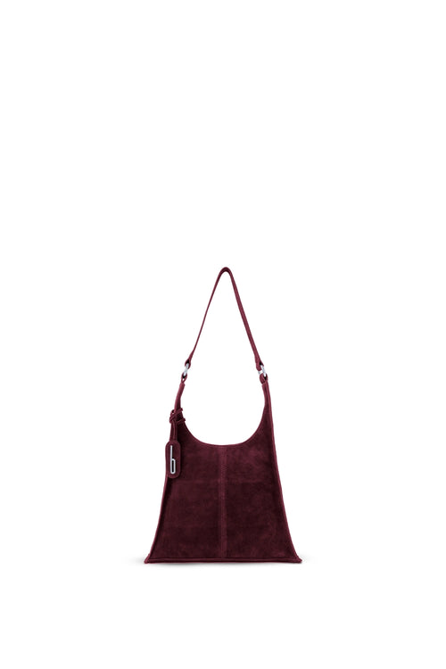 Winnie Suede Palm Soft Shoulder Bag