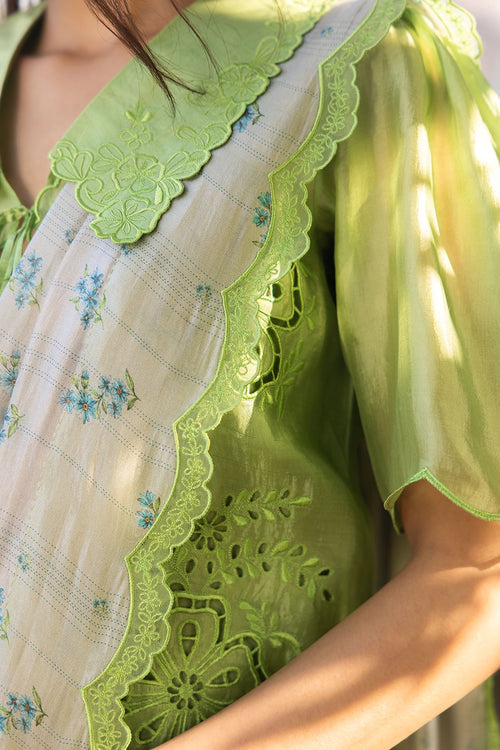 Wildflower Kiss Beige Saree