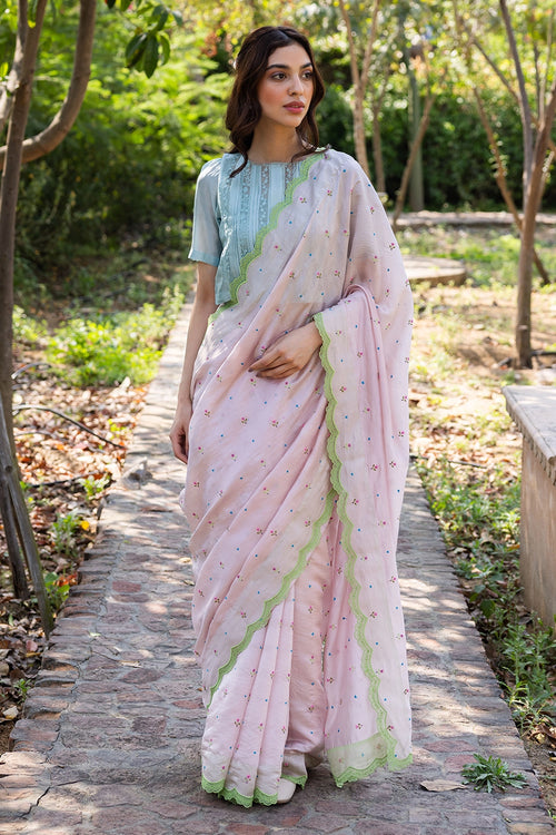 Love Note Pink Saree