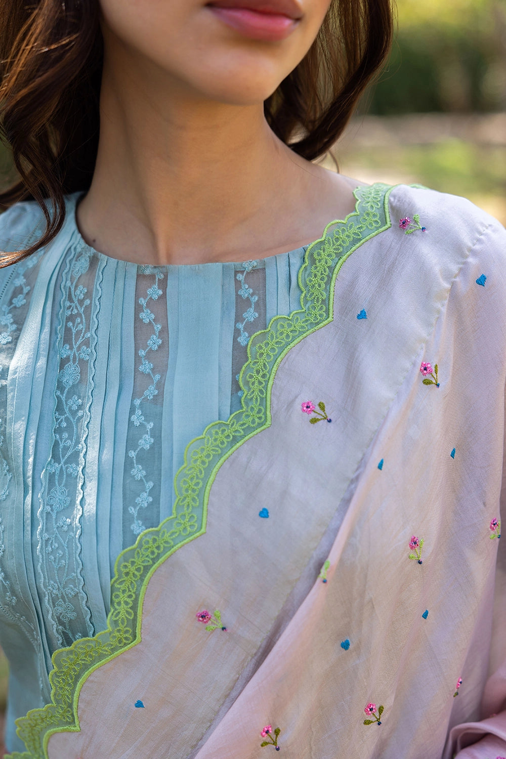 Love Note Pink Saree