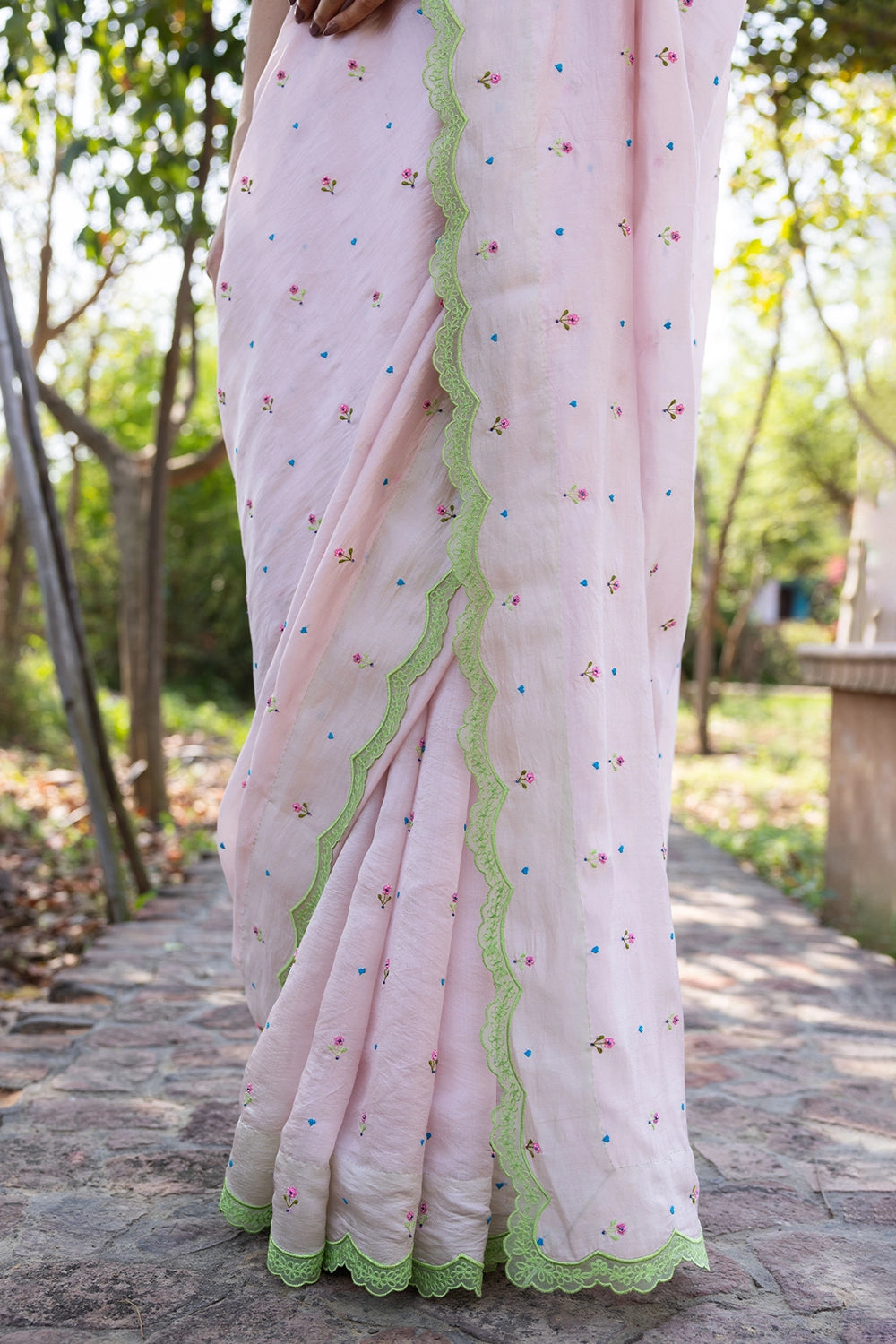 Love Note Pink Saree