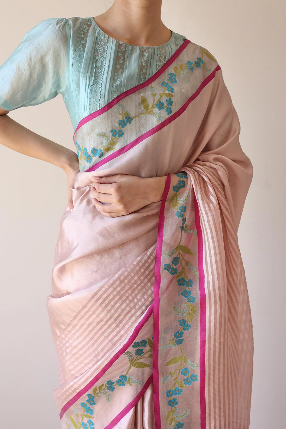 Soulful Embrace Jamdani Saree