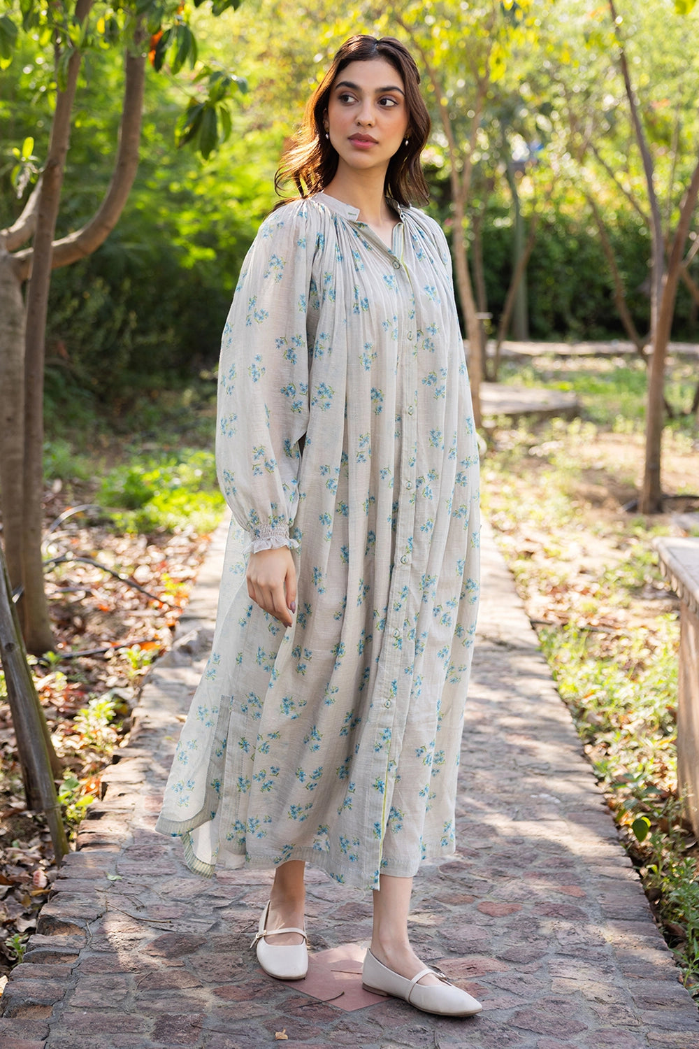 Wildflower Kiss Beige Dress