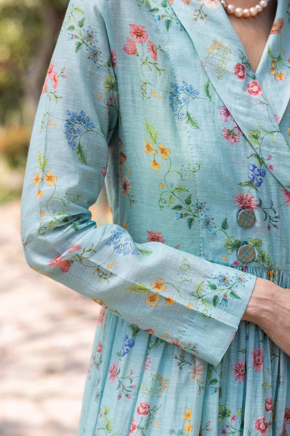 Woodsong Blue Dress