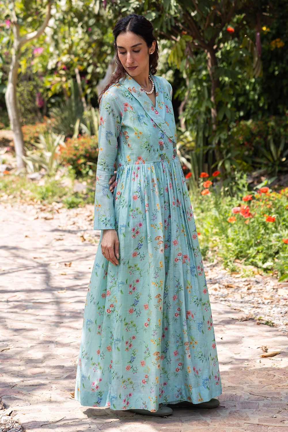Woodsong Blue Dress