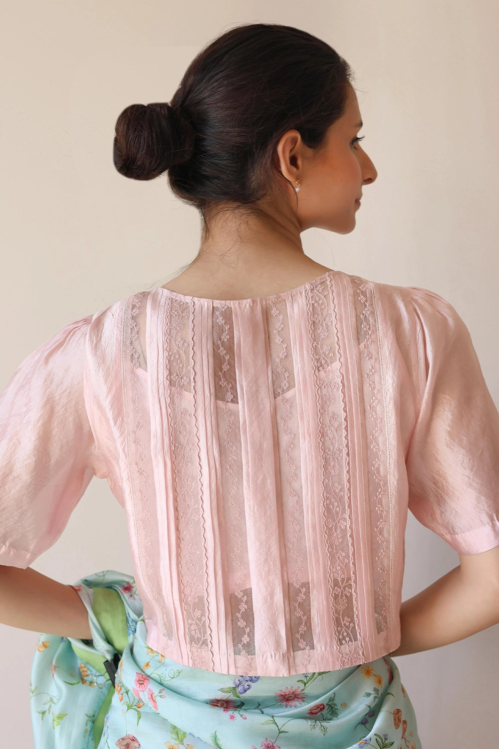 Whispering Ivy Pink Blouse