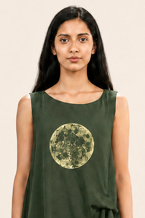Wasabi Waves Dress