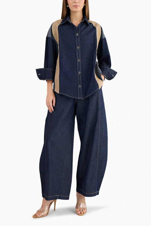 Weave Set With Indigo Jeans