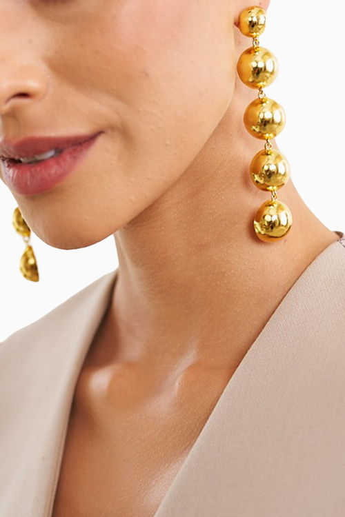 Gold Gloss Earrings