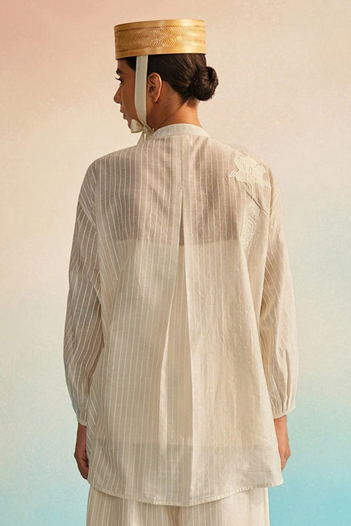 Akai Ito Mandarin Shirt