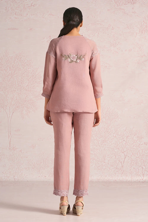 Whimsical Garden Rose Bud Kismat Co-ord