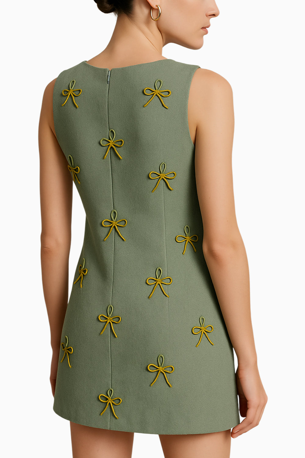 Sage Shift Dress