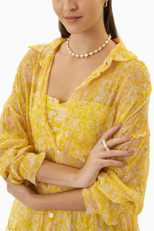 Yellow Kota Shirt