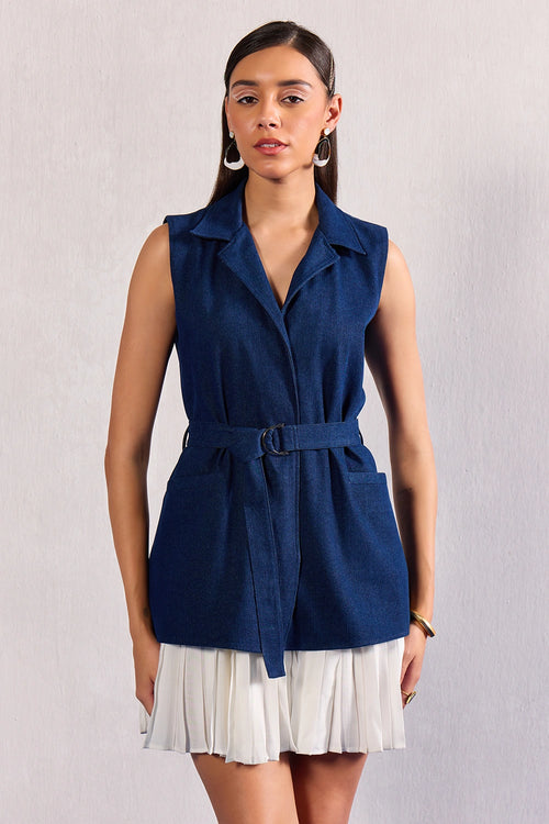 Denim Short Dress