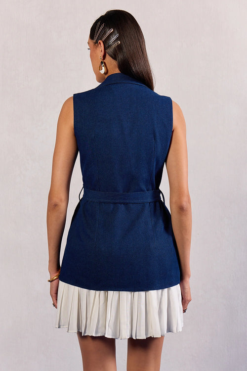 Denim Short Dress