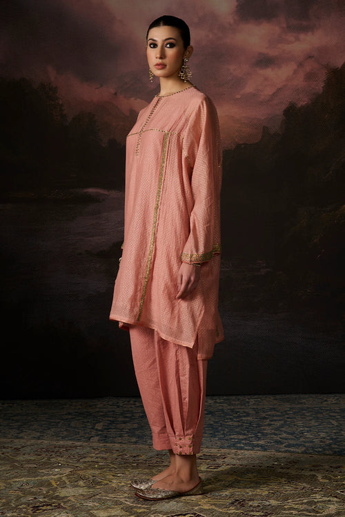Zia Dusty Pink Kaftan