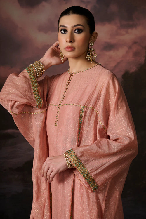 Zia Dusty Pink Kaftan