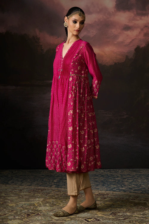 Zoya Rani Pink Kurta