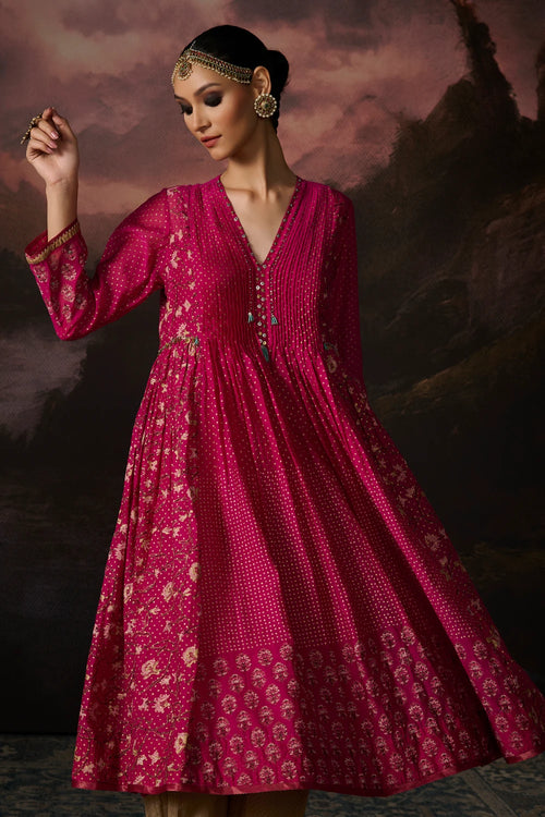 Zoya Rani Pink Kurta