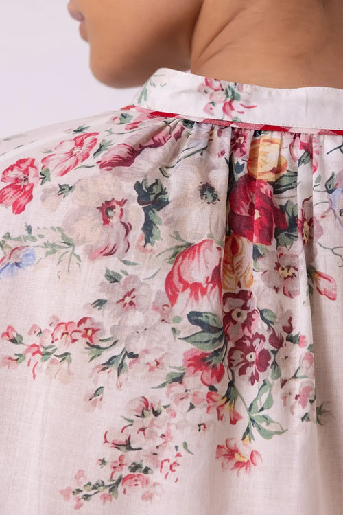 Meg Floral Printed Top