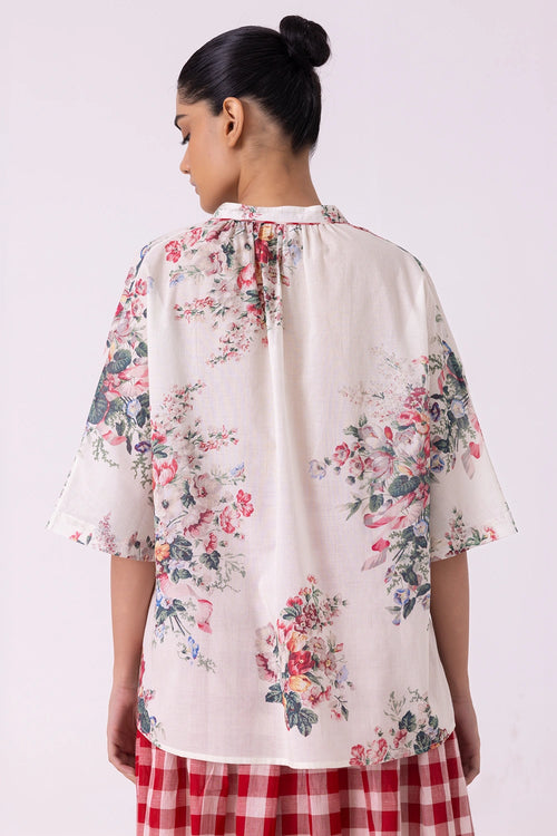 Meg Floral Printed Top