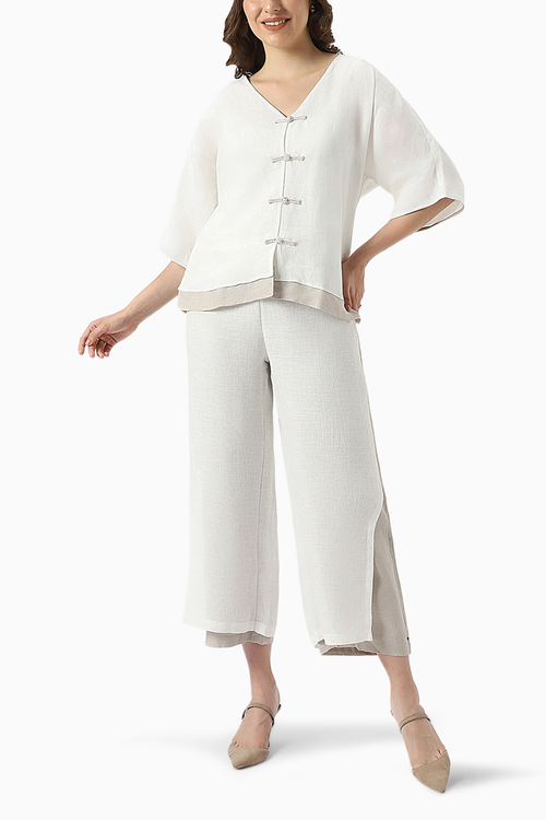 Zen Off White Top and Pant