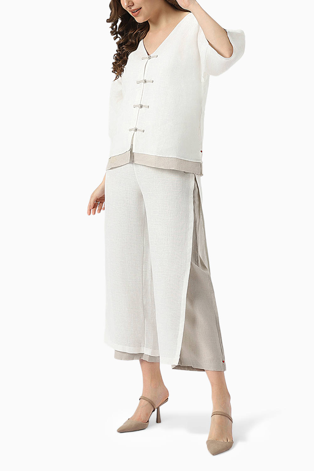 Zen Off White Top and Pant